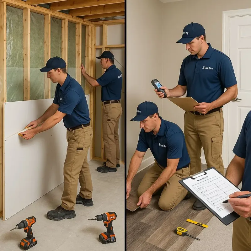 Repairs and Reconstruction process in Bay County, FL